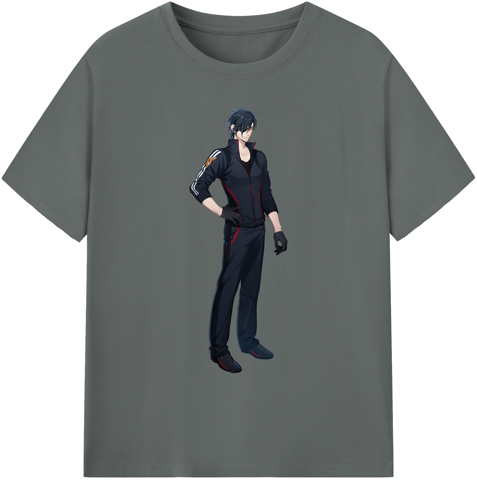 （画像用） 刀剣乱舞 Touken Ranbu 綿100％ メンズ半袖Tシャツ｜肌触りやわらか＆通気性